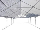 DELTA 40'x20 PVC Marquee Tents for Parties, Outdoor Wedding Party Tent, Heavy Duty Fire Retardard Waterproof Canopy, Outdoor Event Shelter Gazebo + 7 Storage Bags DELTA