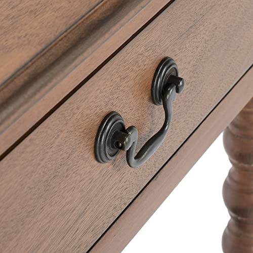 Safavieh Home Collection Athena Brown 2-Drawer Console Table SAFAVIEH
