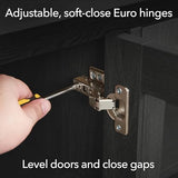 Henn&Hart Tillman Rectangular TV Stand for TV's up to 80" in Black Grain Henn&Hart