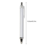 10Pcs Retractable Ballpoint Pen for Heat Transfer Ergonomic Ballpoint Pen Sublimation Pen for Full Printing Pen Acinkeety