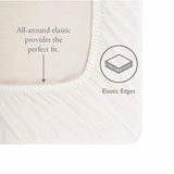 Laura Ashley - Queen Sheet Set, Buttery-Soft Bed Sheets with a Naturally Silky Smooth Cotton Sateen Lightweight Feel - Matching Pillowcases & Fitted Sheet (Lilian Coral) Laura Ashley