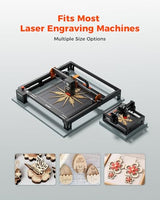 ACMER Honeycomb Laser Bed 300 * 300mm, Laser Engraver Honeycomb Working Table with Aluminum Backing Plate, Cutting Table for Diode CO₂ Fiber Laser Engravers, Desktop Protection ACMER