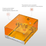 Carverall Laser Engraver Enclosure for K15 Pro Laser Engravering Machine, 280x470x210mm, Fully Enclosed Eye Protection Shield with Built-in Smoke Extraction Fan, Auto-Stop Safety Feature Carverall