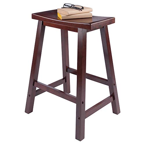 Winsome 94084 Satori Stool, 24", Walnut Winsome