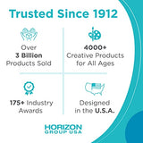 Horizon Group USA Stretched Canvas 11"" x 14"" 8 PK, 16mm Thick, 100% Cotton, for Painting, Pouring, Oil Paint, Multi-Media Art, 8-Pack (204039) Horizon Group USA