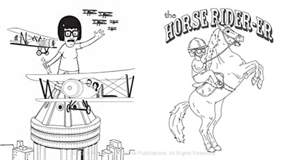 The Official Bob's Burgers Coloring Book