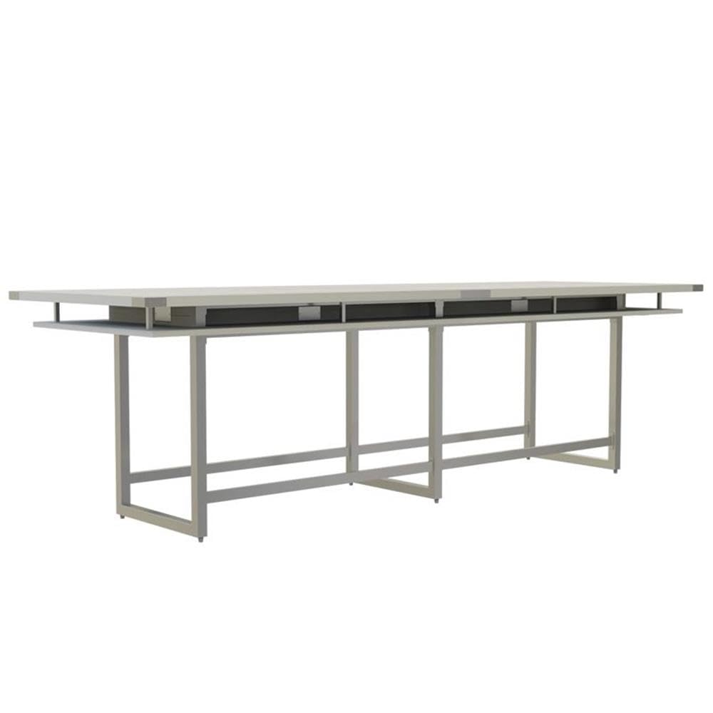 12' Mirella Standing-Height Conference Table – WoodArtSupply