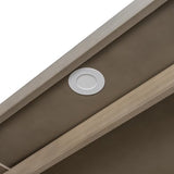 Bekeknlny Modern Queen Murphy Bed with Desk, Storage Shelves and Cabinets, Hidden Wall Bed for Space-Saving Home Office (Gray/H10) Bekeknlny