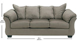 Signature Design by Ashley Darcy Casual Plush Sofa, Grayish Brown Signature Design by Ashley