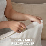 UGG Remina Comforter Set 5 Piece Bed in a Bag with Throw Blanket, Decorative Pillow, Shams, and Reversible Comforter Hypoallergenic Washable Luxury Warm Fluffy Bedding Set, Full/Queen, Brown Birch UGG