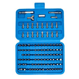 NEIKO 10082A Security Bit Set and Ratcheting Screwdriver | 101 Piece Set | Chrome Vanadium Steel | Screwdriver Bit Set Phillips, Tamperproof Torx Bits, & Flat | 1/4" Hex Shank Magnetic Bit Holder NEIKO