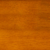 Walker Edison 6 Person Mid Century Modern Wood Hairpin Rectangle Dining Room Kitchen Table Set Dining Chairs, 60 Inch, Brown Walker Edison