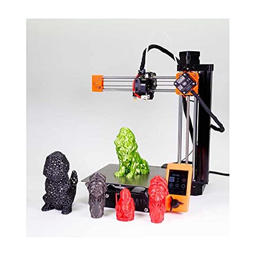 Original Prusa Mini+ Semi Assembled FDM 3D Printer, Filament Sensor Included, Fun to Assemble, Removable Print Sheets, Filament Sample Included, Print Size 7×7×7 in. Original Prusa