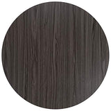 BizChair 36" Round Multi-Purpose Conference Table in Rustic Gray BizChair