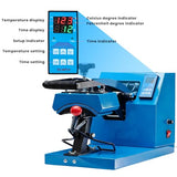 OLIXIS Hat Press Machine, Professional Hat Heat Press for Caps, 3.2"x5.5" PTFE-Coated Plate, LCD Display, 570°F Max Temp, Memory Mode OLIXIS