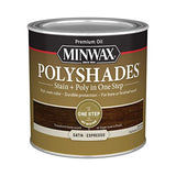 Minwax PolyShades Wood Stain + Polyurethane Finish – ½ Pint, Espresso, Satin Minwax