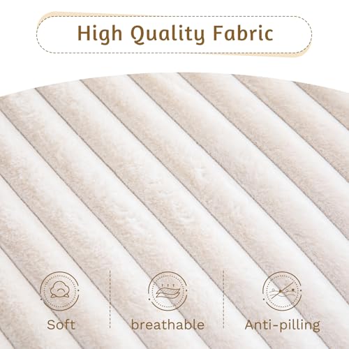 YOSHOOT 6 Inches Futon Mattress Full Size, Thick Futons Sofa Bed Couch, Floor Mattress for Adults, Shredded Foam Filling(Frame Not Included), Medium Firm YOSHOOT