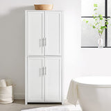 Crosley Furniture Savannah Tall Pantry, White Crosley Furniture