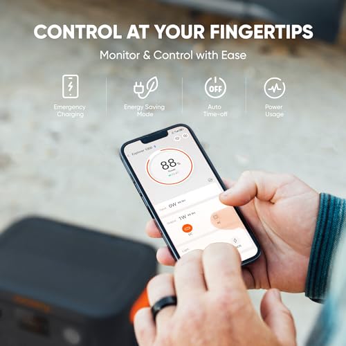 Jackery Explorer 240 v2 Portable Power Station 2024 New Version, 256Wh LiFePO4 Battery with 300W AC/100W USB-C Output, 1Hr Fast Charging, Versatile Scenarios-Outdoor/Camping/RV/Travel/Emergency Backup Jackery