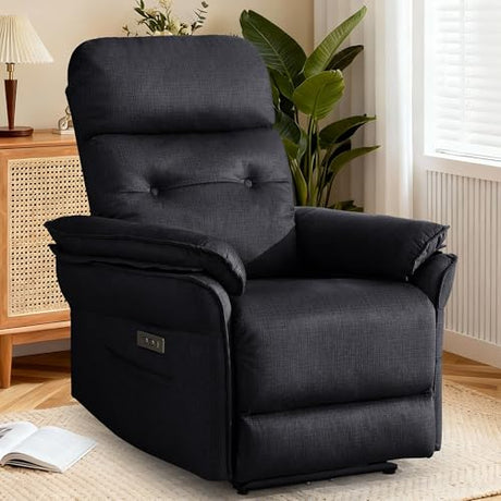 Korser Power Zero Gravity Recliner Chairs for Adults, Wall Hugger RV Recliner with USB & Type-C Charging Ports, Electric Power Recliner Chair for Living Room Home, Theater Seating, Bedroom Korser