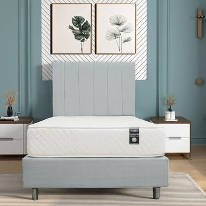 Aylas Furniture Twin Bed Mattress 12 Inch Twin Foam Mattress High Density Reflex Support Layer & Visco-Elastic Comfort Foam with Premium Polyester Cover Eco-Friendly Breathable Firm Twin Mattress