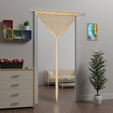 Atsweetlife Lace Door String Curtain for Doorways，Bohemian Curtains Window Wall Closet Bedroom Kitchen Hippie Hanging Panels Boho Room Divider Atsweetlife