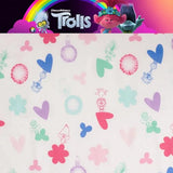 DreamWorks Trolls Kids Luxury Bedding Super Soft Premium Cotton 3 Piece Sheet Set, Twin, (Officially Licensed Product) by Franco Franco