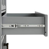 Crosley Furniture Tara Pantry, Distressed Gray Crosley Furniture