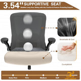 Zeonsit Ergonomic Office Chair - High Back Desk Chair with Adjustable Lumbar Support, Breathable Mesh Back, 330LBS Capacity, Easy Assembly, for Home Office Executive Computer Task Zeonsit
