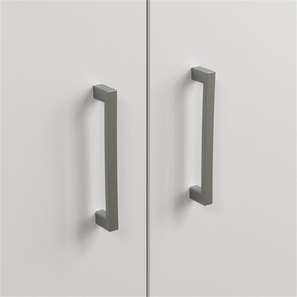 Sauder Storage Cabinet, White Finish Sauder