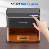 Genmitsu Kintix Laser Engraver 5W 5000mW, 90000mm/min Ultra Fast Galvo Laser with Auto-Lifting, 200x100mm Large Area for Jewelry, Metal, Wood, Compatible with LightBurn, APP Supported, Class 1 Safety Genmitsu