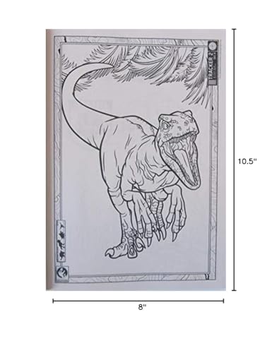 Jurassic World Jumbo Coloring and Activity Book - Cover Varies Bendon