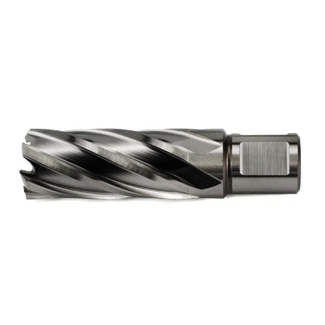 OSCARBIDE Annular Cutter 7/8 inch Cutting Diameter,2 inch Depth of Cut,3/4 inch Weldon Shank 2 Flat Mag Drill Bit with Pilot Pin for Magnetic Drill Press,1 Piece OSCARBIDE