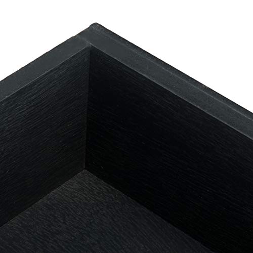 Safavieh Home Collection Haines Black 4-Drawer Bottom Shelf Console Table SAFAVIEH