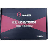 Pomsare 120pcs 3inch Sanding Discs with 2 & 3inch Backer Pads and Sanding Sponge Sander for Drill Grinder Rotary Tools Attachment with 1/4" Shanks, SandingPads 80-3000 Grit Pomsare