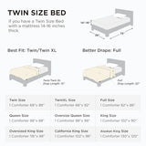 Bedsure Comforter Duvet Insert - Quilted Comforters Twin Size, All Season Duvet, GentleSoft Down Alternative Bedding, with 8 Tabs, Gifts for Women/Men, White, Twin 88 x 68 Inches Bedsure