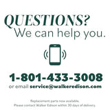 Walker Edison Transitional Style Furniture, Reeded Detail, Lift-Top Desk with Drawer and Storage Cubby, Sitting to Standing Desk, Soft Self-Close Desktop, 38”W x 16.75”D x 30”H, Coastal Oak Walker Edison