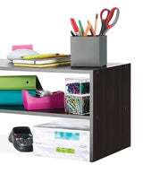 Whitmor Wood Stackable 2-Shelf Shoe Rack, 24 INCH, Espresso，2 Pack Whitmor