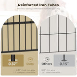 Lyromix 54" Dog Crate Furniture with Foldable Door, XXL Dog Crates for Large Dogs, Wooden Decorative Dog Cage Kennel Indoor End Table, Rustic Brown Lyromix