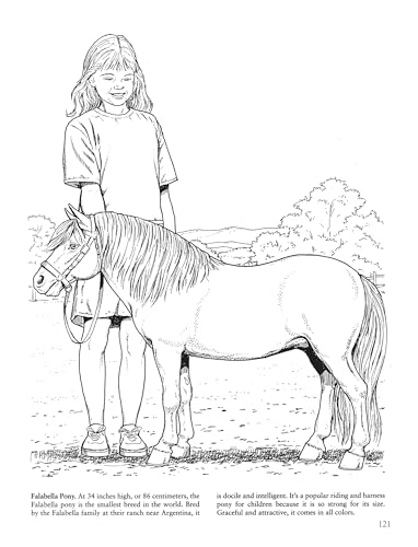 Big Book of Horses to Color (Dover Animal Coloring Books) Dover Publications