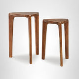 Signature Design by Ashley Brynnleigh Contemporary Nesting Accent Table, Set of 2, Light Brown Signature Design by Ashley