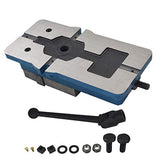 WFLNHB 4 x 4-1/2 x 1-1/4" Accuracy Mill Vise without Base Replacement for Milling Shaping and Drilling Machines WFLNHB