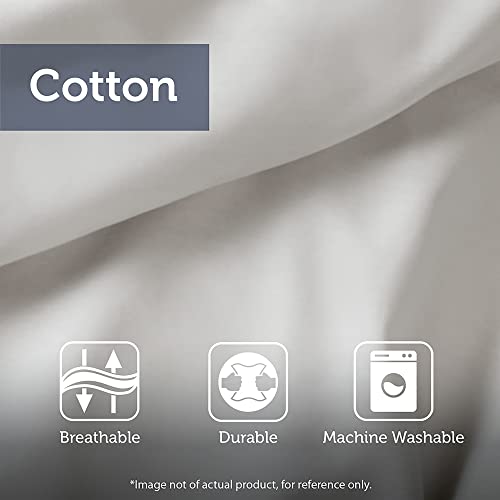Harbor House Cotton Comforter Set - Coastal Oceanic Sealife Design, All Season Down Alternative Bedding with Matching Shams, Bedskirt, Maya Bay, Seafoam Blue King(108"x96") 4 Piece Harbor House