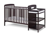 Suite Bebe Ramsey 3 in 1 Convertible Crib and Changer in an Espresso Finish Suite Bebe