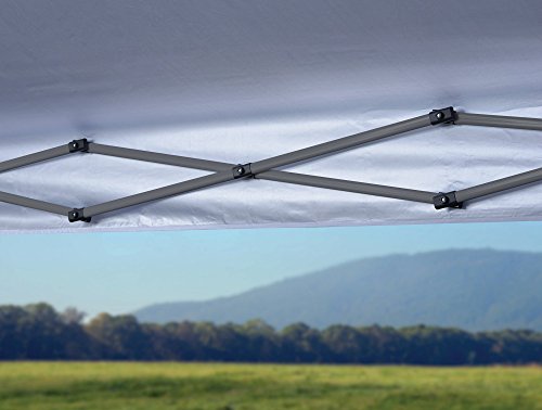 Quik Shade Expedition 10 x 10-Foot Instant Canopy, Slant Leg Outdoor Tent, 64 Square Feet of Shade for 8-12 People - Green Quik Shade