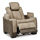Signature Design by Ashley Next-Gen DuraPella Power Recliner with Adjustable Headrest, Sand Signature Design by Ashley