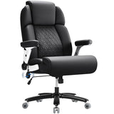 Furmax Heavy Duty Office Chair 500lbs, Big and Tall Gaming Chair with Adjustable Lumbar Support, Ergonomic High Back Computer Chair with Thick Padded Extra Wide Seat for Long Hours Working & Studying Furmax
