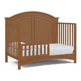 Delta Children Perry 6-in-1 Convertible Crib - Greenguard Gold Certified, Chestnut