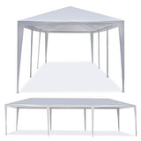 Smartxchoices 10' x 30' Outdoor White Waterproof Gazebo Canopy Tent with Removable Sidewalls and Windows Tent for Party Wedding Events Beach BBQ Smartxchoices
