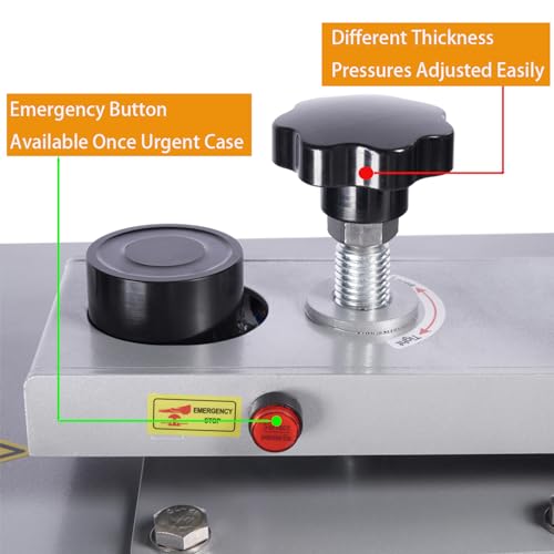 Heat Press Machine 16x24 Semi-Automatic: Auto Open Dual Platen Heat Press Machine - Large Format 110V Sublimation T-Shirt Press with Ultra-Precision Wire Tube and Teflon Technology WUMSTOT